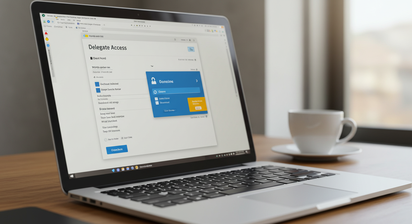 Share Domain Registrar Access Safely (No Main-Login)
