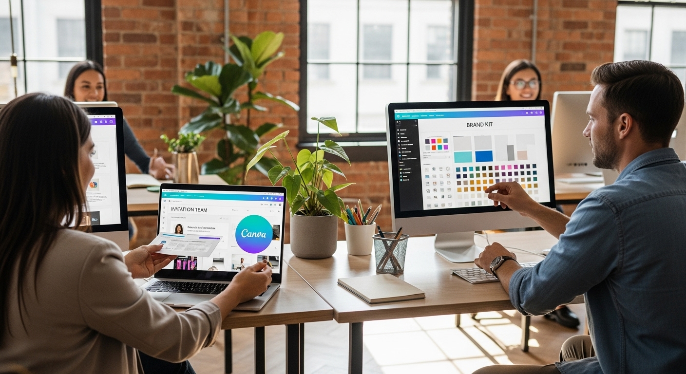 Share Canva Access Safely (Teams, Roles, and Brand Kits)
